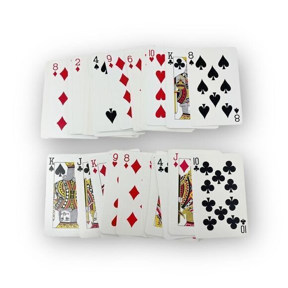 Vintage Hallmark Bridge Playing Cards Wild Flowers Two Decks Complete - Picture 4 of 5